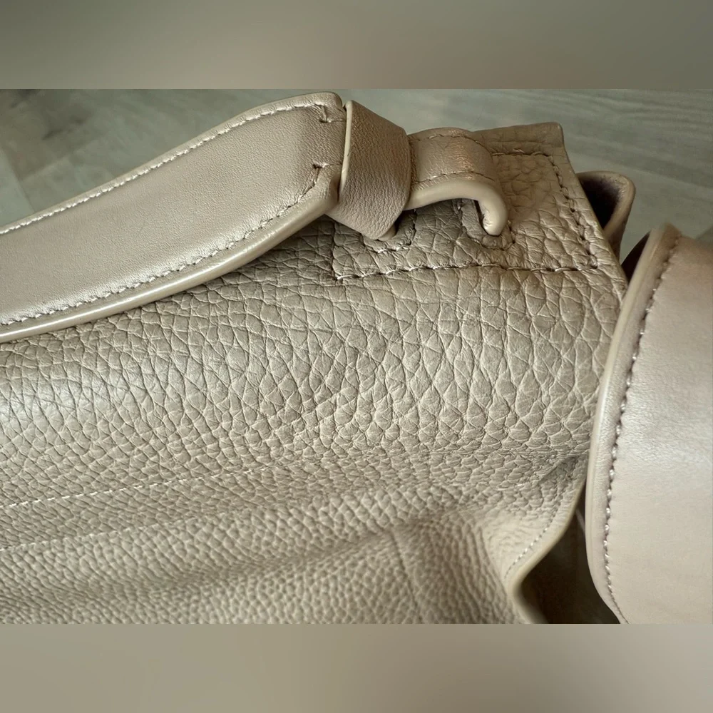 AllSaints Cami Leather Shoulder Bag - Natural - Picture 5 of 10